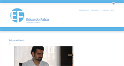 Desktop Screenshot of eduardofalco.com