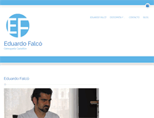 Tablet Screenshot of eduardofalco.com